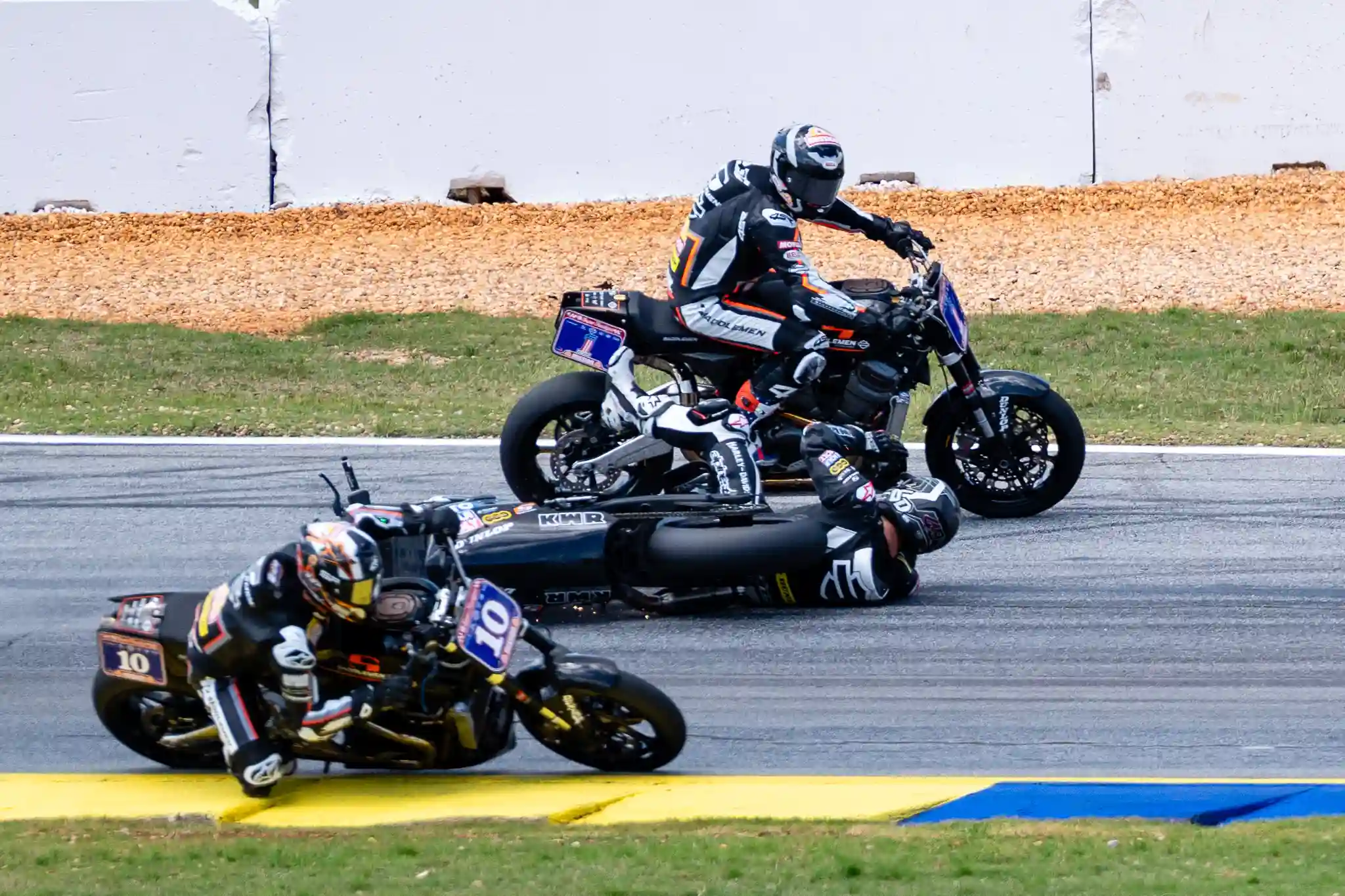 Moto America Hooligan Crash photo in the Sports gallery