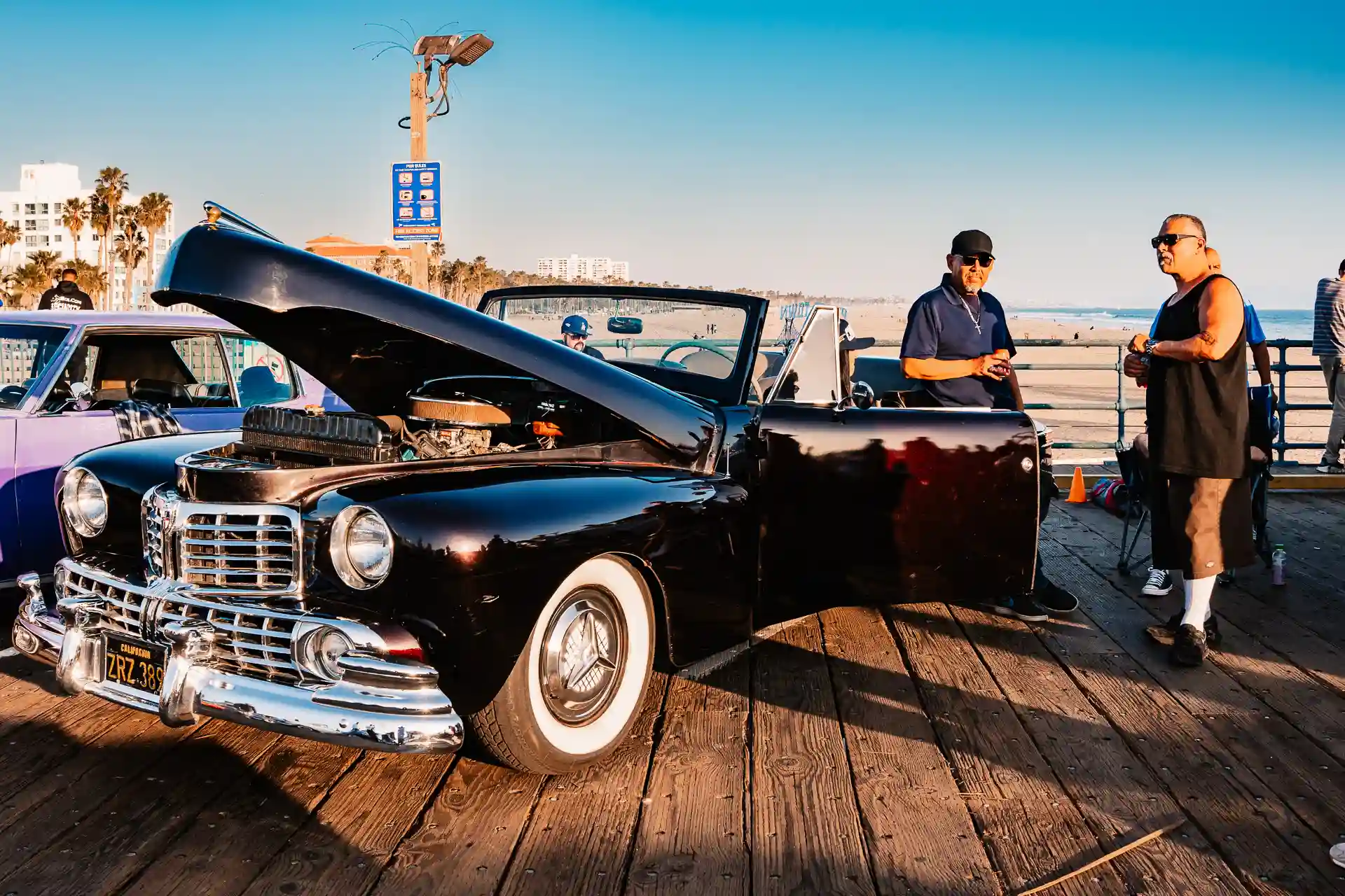 Santa Monica Pier Thursday Car Show photo in the Travel gallery