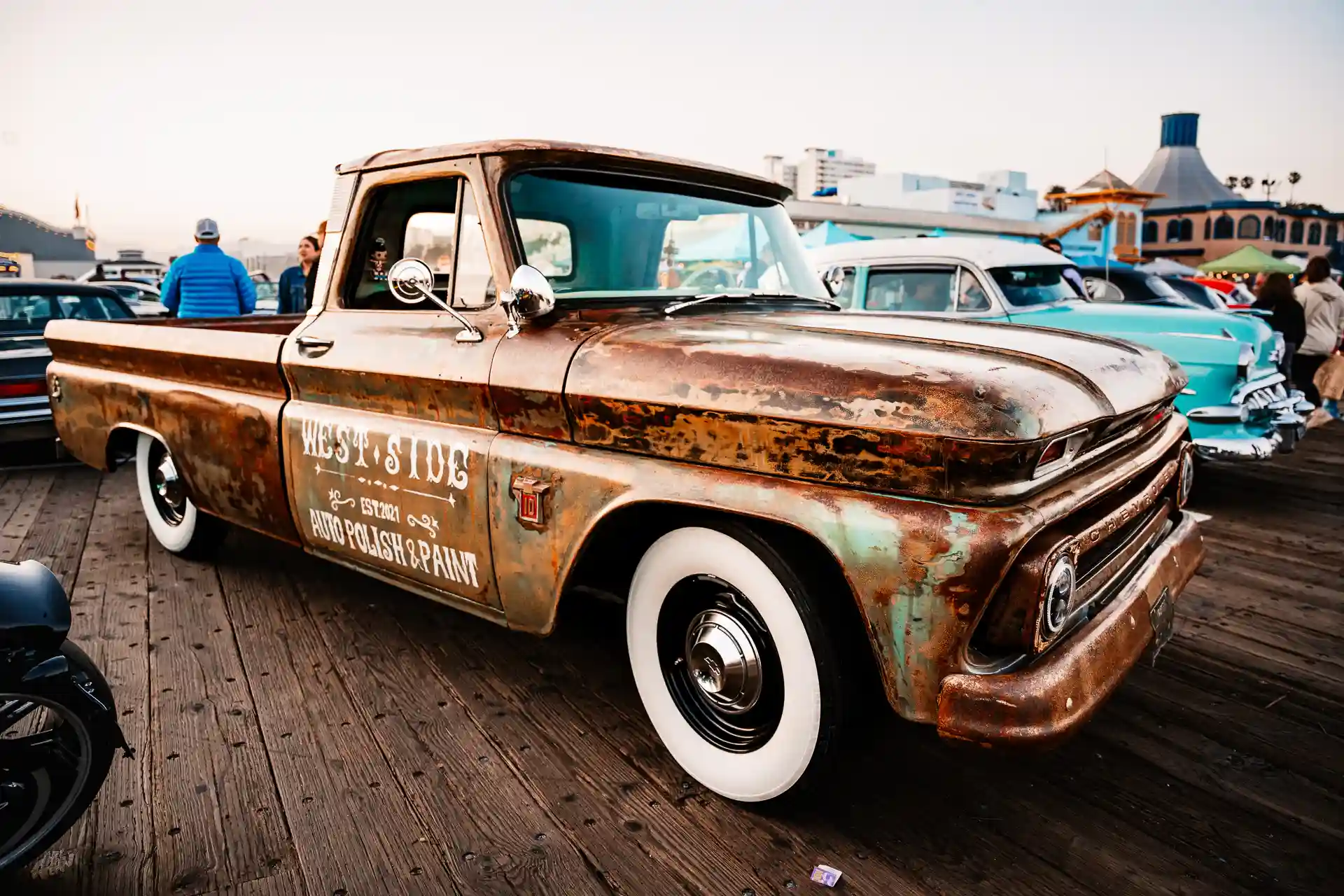 Santa Monica Pier Thursday Car Show photo in the Travel gallery