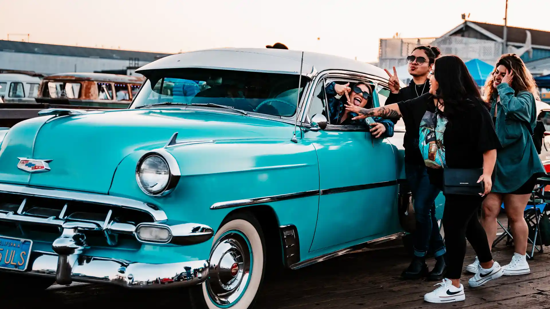 Santa Monica Pier Thursday Car Show photo in the Travel gallery
