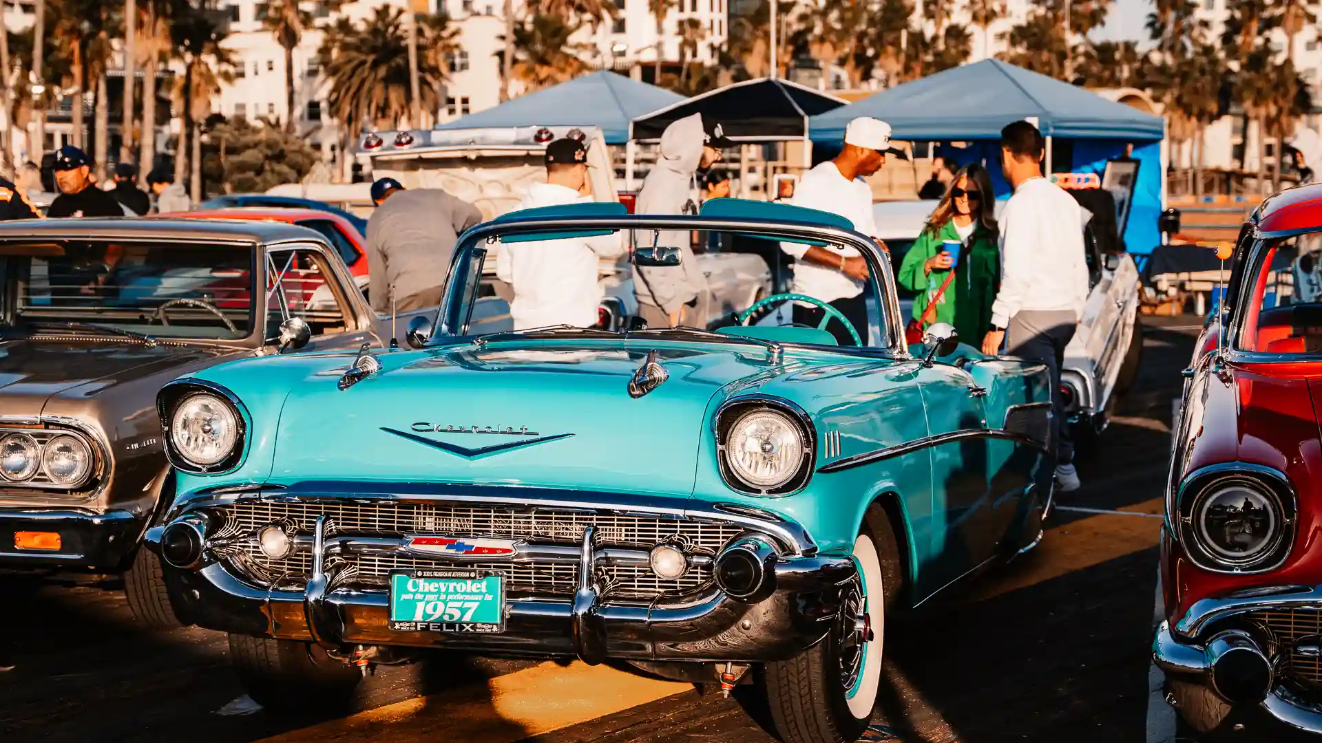 Santa Monica Pier Thursday Car Show photo in the Travel gallery