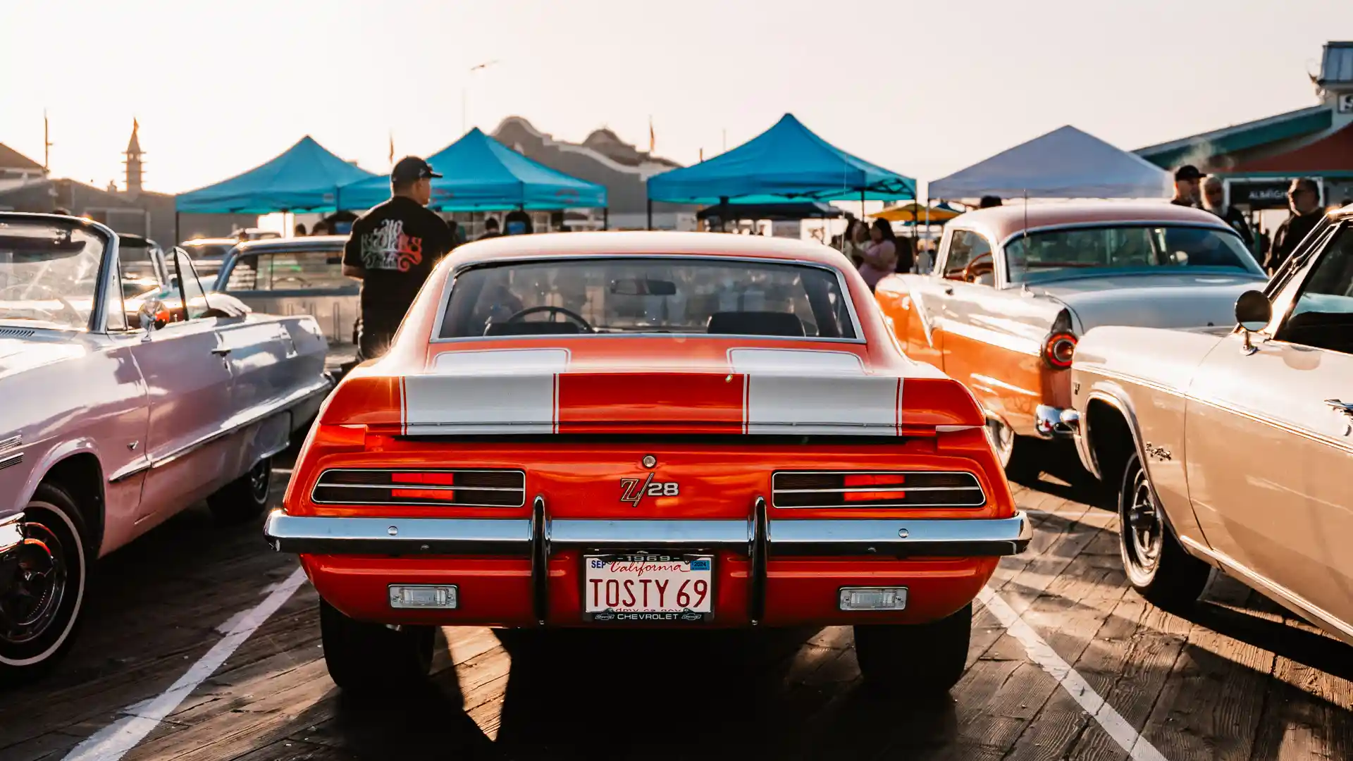 Santa Monica Pier Thursday Car Show photo in the Travel gallery